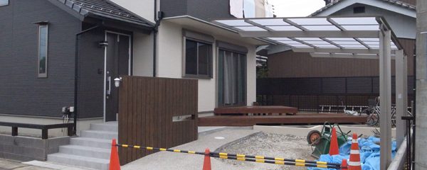 植栽ビフォー