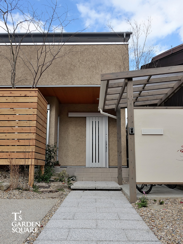 かっこいい自転車小屋