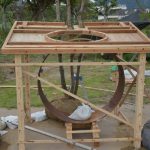 ガーデニングワールドカップ　建屋仮組