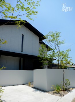 ビサイエ新築外構工事 雑木に囲まれた住まいの庭案 愛知の庭 外構デザイン ティーズガーデンスクエア ビサイエ新築外構工事 雑木に囲まれた住まいの庭案 愛知の庭 外構デザイン ティーズガーデンスクエア