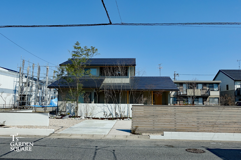 冬の三和木の庭