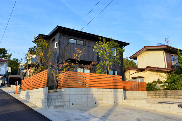 全景前　注文住宅