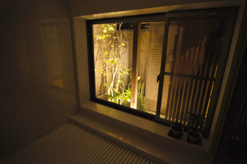 風呂内坪庭完了