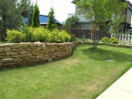 ビンテージレンガで味わいのあるイギリスの庭 春日井ｙ様邸 愛知の庭 外構デザイン ティーズガーデンスクエア